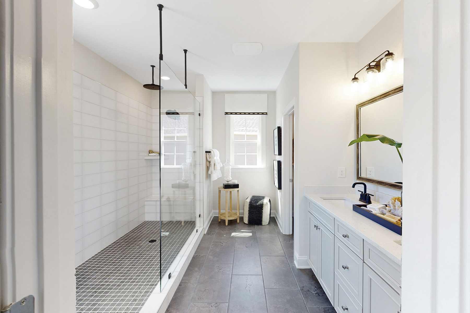 White Owner's Bathroom